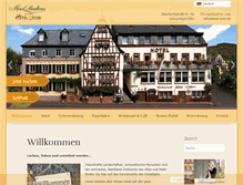 Tablet Screenshot of hotel-oster.de